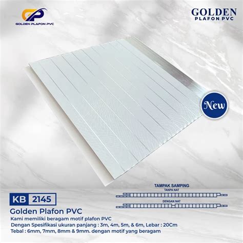 Jual Plafon Pvc Golden Plafon Pvc Kb Tangerang Golden Roof Polymer