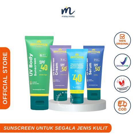 Jual Misley Amaterasun Sunscreen Transparent Cream Serum Body