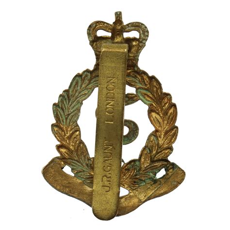 Royal Army Medical Corps R A M C Bi Metal Cap Badge Queen S Crown