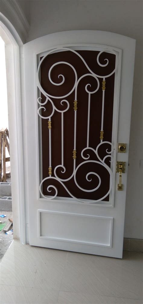 Decorative Iron Door Design