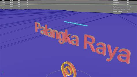 Central Kalimantan Kalimantan Indonesia Map Region Geography 3d Model