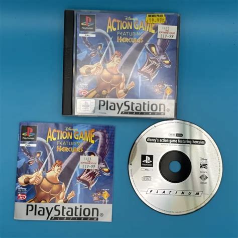 Disneys Hercules Action Game Playstation Ps1 Pal Platinum Complete