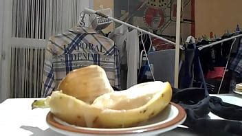 Je Mange La Banane Avec Mon Sperme I Eat The Banana With My Cum Xvideos
