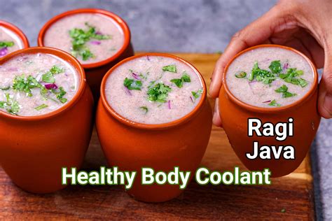 Ragi Java Recipe Ragi Malt Or Ragi Porridge