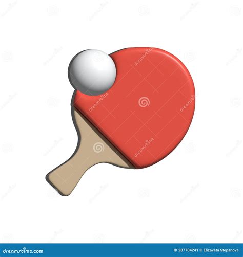Table Tennis Ball Stock Vector Illustration Of Organ 287704241