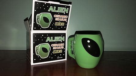 Amazon D Aliens Cup Ceramic Cup Cool Mysterious Ufo Conspicuous