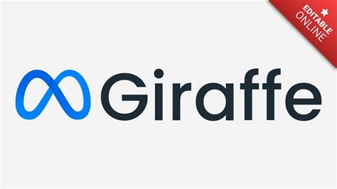 Giraffe | Meta Logo | Text Effect Generator