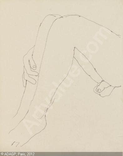 Authentic Jean Cocteau Nude Cut Out S