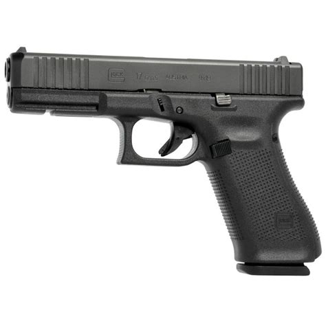 Bullseye North Glock 17 Gen5 Fs Semi Auto Pistol 9mm 4 49 Barrel Front Serrations Ameriglo