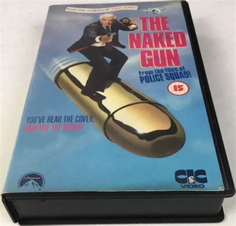 THE NAKED GUN 1988 VHS PAL Early 1990s CIC Release Videocassette Tape Mint 10 99 PicClick UK