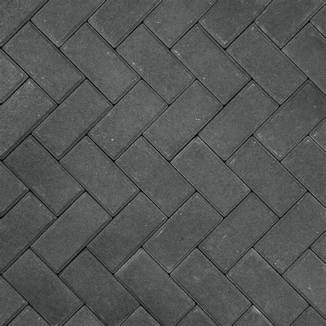 Adoquín Rectangular De Concreto Negro Casa Rossello