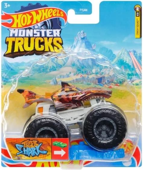 HOT WHEELS Monster Trucks Tiger Shark 1 64 Scale 14 95 PicClick UK