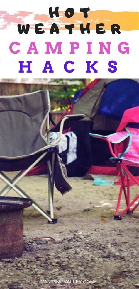 Camp Essentials Hot Weather Camping Hacks