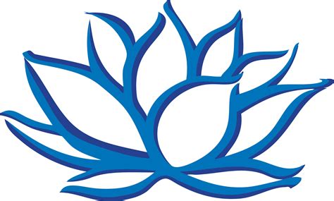 lotus flower clip art 4