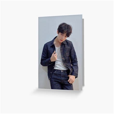 Jungkook Jeon Jung Kook Bts Greeting Card For Sale By Baoziherena