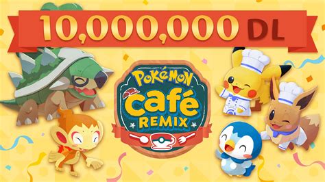 Pokemon Cafe Remix Celebrates 10 Million Downloads My Nintendo News