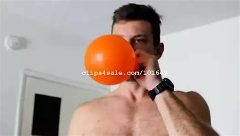 Balloon Fetish Justin Blowing Balloons Free Gay Porn B Xhamster