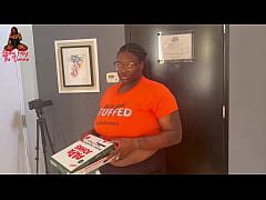 Ebony Bbw Who Quit Porn Delivers Pizza And Gets Tip Xxx Mobile Porno Videos Movies