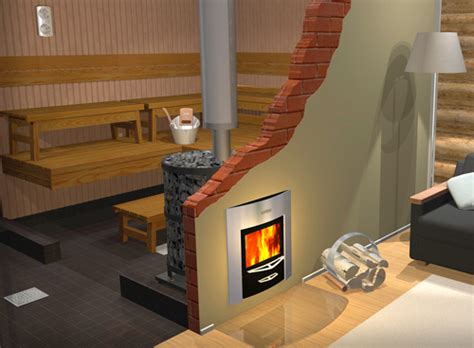 Монтаж печи в бане с топкой из предбанника своими руками | Печи своими ...