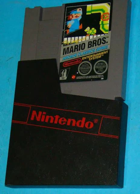 The Original Mario Bros Arcade Classics Series Nintendo Nes Pal Eur