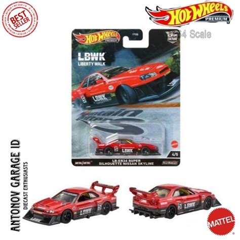 Jual Hot Wheels Premium Lb Er Super Silhouette Nissan Skyline R Lbwk Red Shopee Indonesia