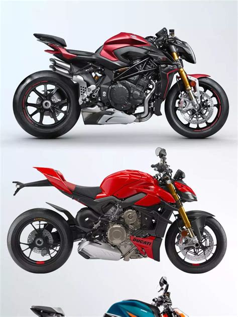 5 Head Turner Naked Sports Bikes Ducati Streetfighter V4 MV Agusta Brutale KTM 1290 Super
