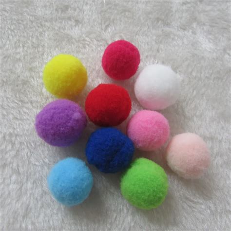 Novo Estilo Mm P S Quente Cor Misturada Pompons Macio Pom Poms