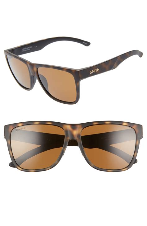 Smith Lowdown Xl 2 60mm Chromapoptm Polarized Sunglasses Matte Havana Modesens