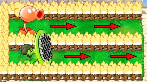 Gatling Pea Vs Fire Pea Vs Giga Gargantuar Vs Dr Zomboss