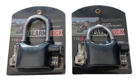 Set Of Db Security Anti Theft Waterproof Locks With Siren