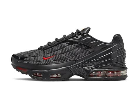 nike air max   black reflective silver university red