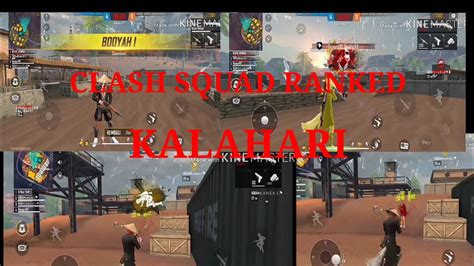 CLASH SQUAD RANKED Kalahari GamePlay Free Fire Indonesia YouTube