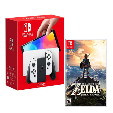 Ripley CONSOLA NINTENDO SWITCH MODELO OLED BLANCO ZELDA BREATH OF