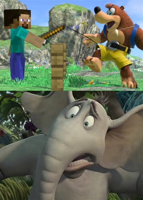 Horton Hates When Steve Grabs Banjo Like That by KatieXBanjo on DeviantArt