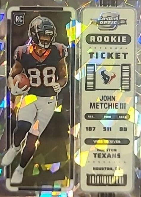 John Metchie Iii Contenders Optic Cracked Ice Psa Price