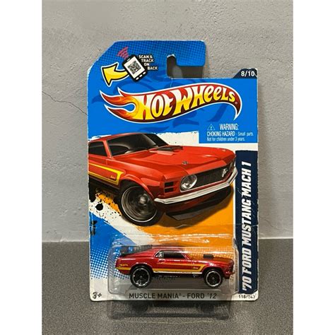 美版老卡 Hot Wheels 風火輪 Ford Mustang Mach 福特 野馬 Muscle Mania 蝦皮購物