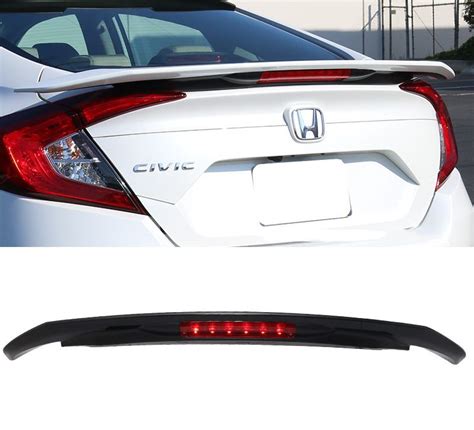 2016-2021 Honda Civic Sedan RS SI Style Trunk Spoiler 3RD LED #NH731P ...