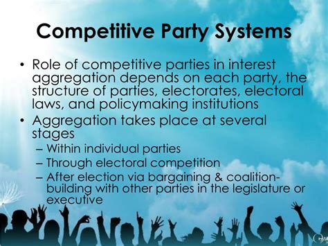 Ppt Interest Aggregation And Political Parties Powerpoint Presentation