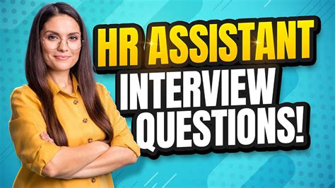 Hr Assistant Interview Questions And Answers How To Pass A Human Resources Assistant Job