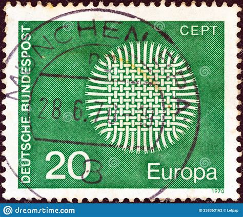 GERMANY CIRCA 1970 A Stamp Printed In Germany From The Europa