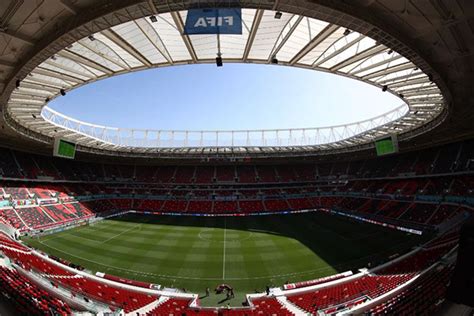 Estadio Ahmad Bin Ali El Recinto Inspirado En Las Tiendas