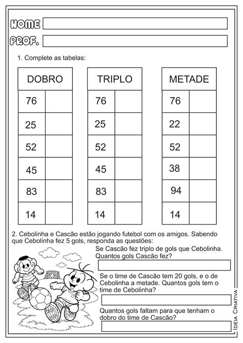 Dobro E Triplo 3 Ano