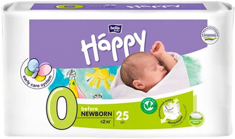 Купить подгузники для недоношенных детей Подгузники для детей Happy 0 ...