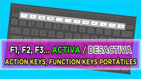 Aprende cómo activar las teclas F1 F2 F3 F4 F5 y más en tu laptop