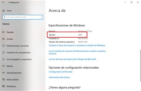 Como Saber La Versi N De Actualizaci N De Windows