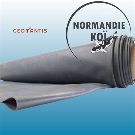geomembrane epdm  mm geomantis pour bassin