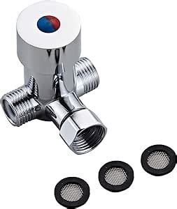 Water Temperature Mixer Mixing Valve Hot Cold Water For Automatic Sensor Touchless Bathroom