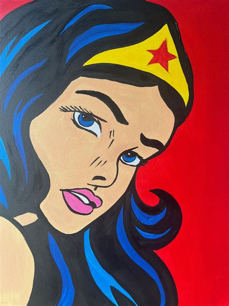 Superhero Pop Art