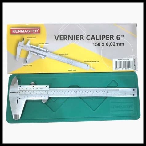 Jual Kenmaster Sigmat Inch Vernier Caliper Besi Jangka Sorong