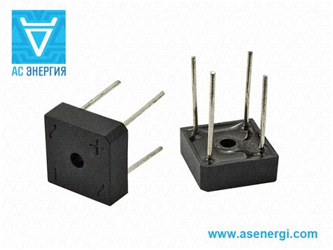 Однофазный диодный мост KBPC 3А, 6А, 8А, 10А, 15А, 25А, 35А, 50А – AS ...